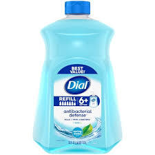 DIAL ANTIBACTERIAL LIQUID HAND SOAP REFILL, SPRING WATER 52 OZ #ROCK VALUE-ORDER BY TUESDAY EVENING OCT 27 ARRIVING NOV 04  FOR DELIVERY#
