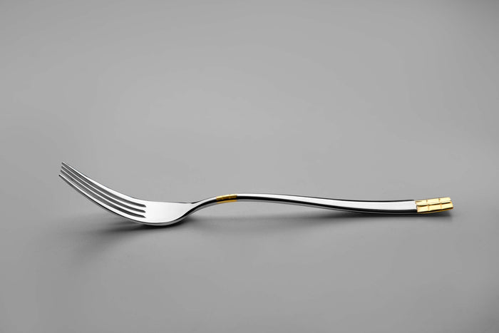 DIDIM GOLD+MIRROR - 89 PIECE - 12 PERSON - BOXED CUTLERY SET
