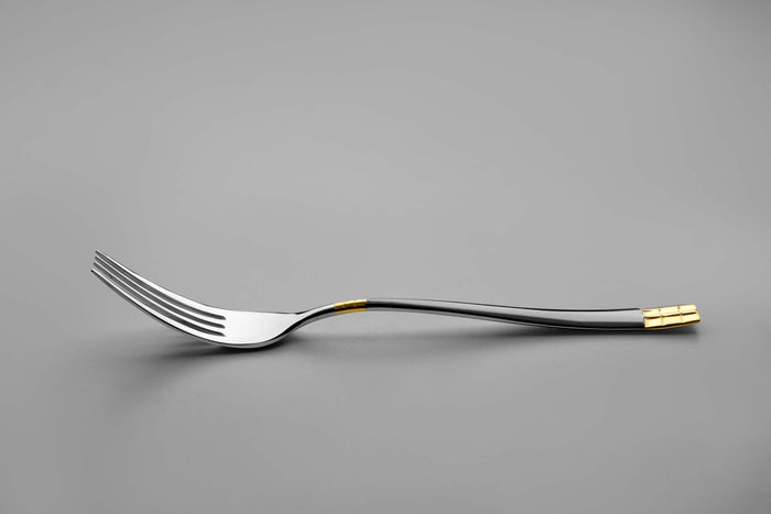 DIDIM GOLD+SANDBLAST - 89 PIECE - 12 PERSON - BOXED CUTLERY SET