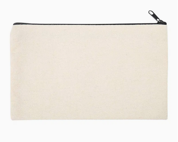 DIY Painted Canvas Pouch