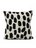 DOTS CUSHION COVER, BLACK