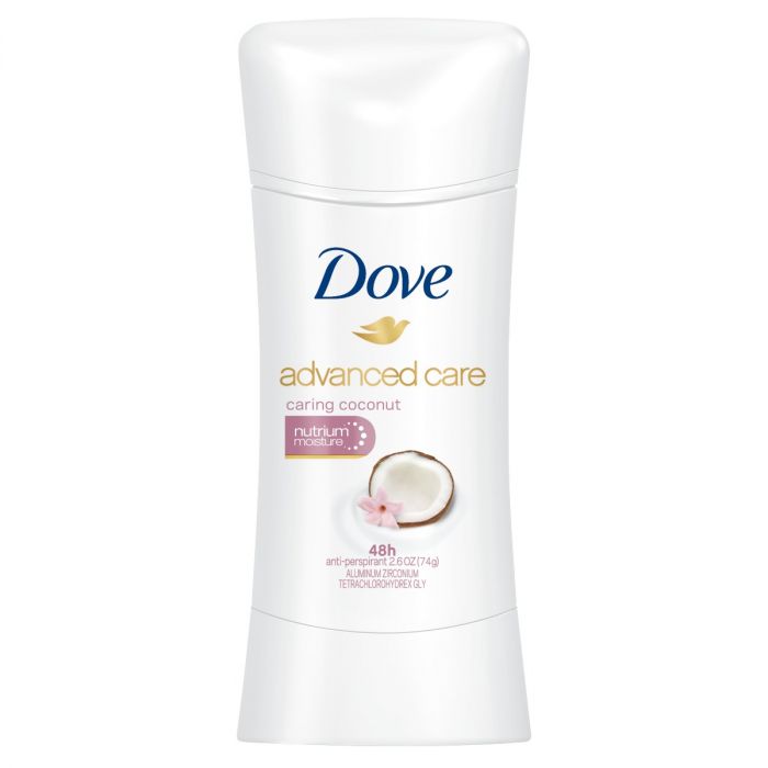 DOVE CARING COCONUT 48 HR ANTIPERSPIRANT 2.6 OZ