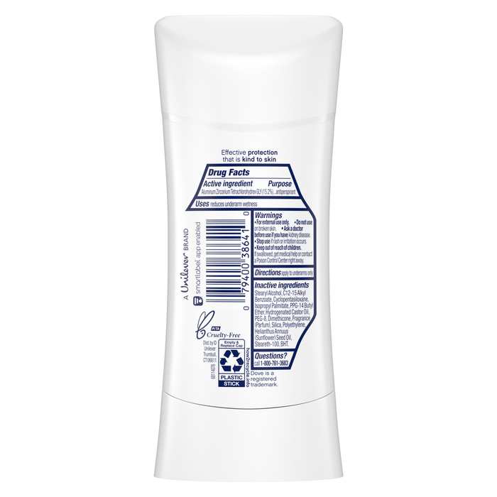 DOVE CARING COCONUT 48 HR ANTIPERSPIRANT 2.6 OZ