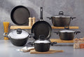 Ecoten 10-Piece Granite Cookware Set (Black)