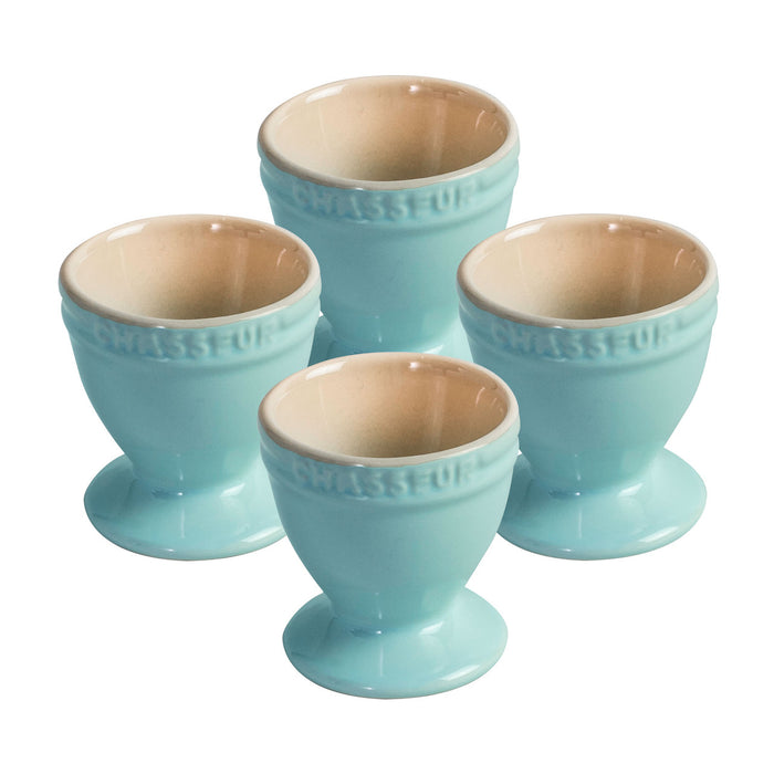 Egg Cup Set of 4 Duck Egg Blue