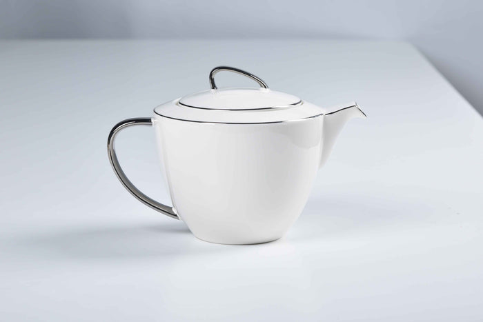 ETERNA PORCELAIN - 60 PIECE DINNER SET FOR 6 PEOPLE - ORGANIC - YZ24-001 - PLATINUM