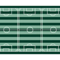 Football Pitch Disposable Tablecloth - Soccer Field Table Cover - Match Day Party Decorations - Kids Sports Birthday Tableware -120 x 180 cm - Jolie Fete UK