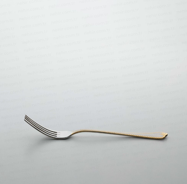 FULYA GOLD+SANDBLAST - 89 PIECE - 12 PERSON - BOXED CUTLERY SET