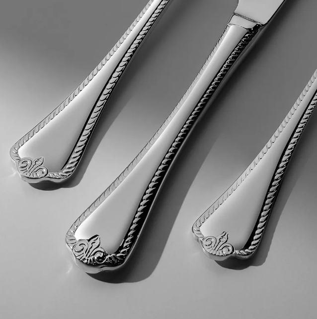 FULYA SANDBLAST - 89 PIECE - 12 PERSON - BOXED CUTLERY SET