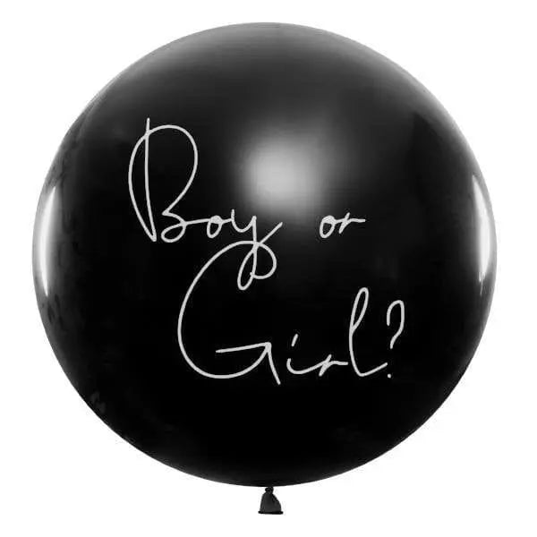 Gender Reveal Balloon - Giant Confetti Gender Reveal Balloon Kit - Select Pink or Blue