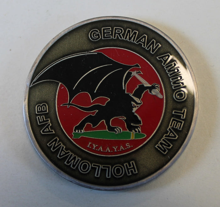 German Ammo Team IYAAYAS! F-117 Stealth Fighter Holloman AFB, NM