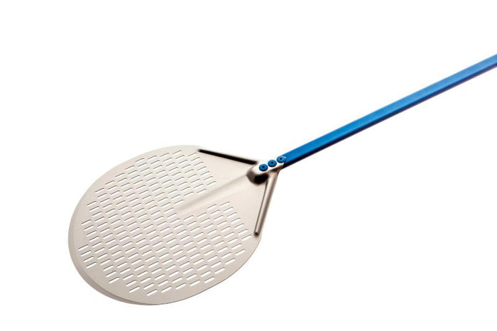 GI Metal Perforated aluminum peel w/ round 12" head & 23" handle