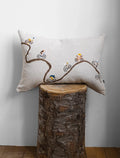 GIRO EMBROIDERED CUSHION COVER