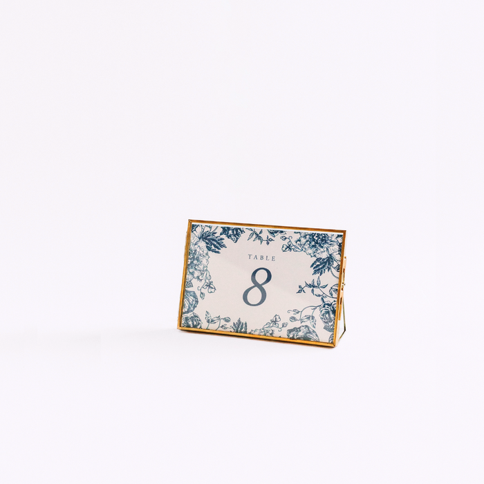 Gold Framed Table Number