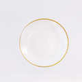 Gold Rimmed Charger