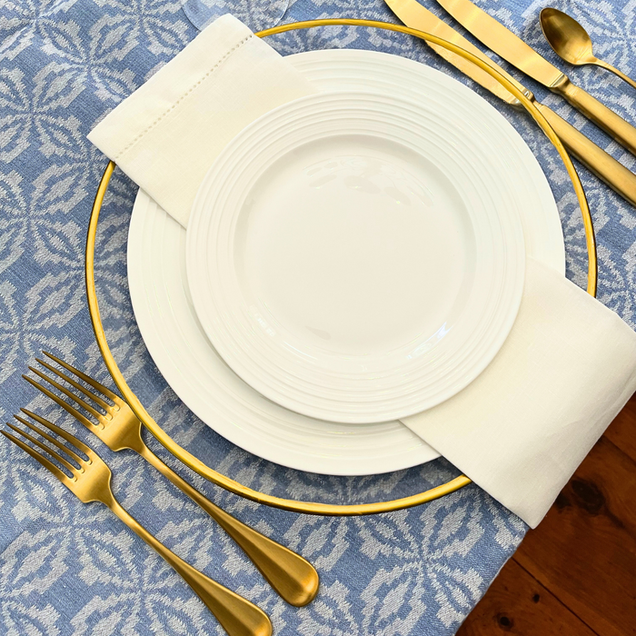 Gold Rimmed Charger
