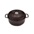 Gourmet Round French Oven 24cm/4 Litre, Cast Iron, Storm Grey
