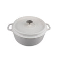 Gourmet Round French Oven 24cm/4 Litre Crisp White