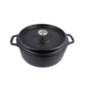 Gourmet Round French Oven 24cm/4 Litre Satin Black