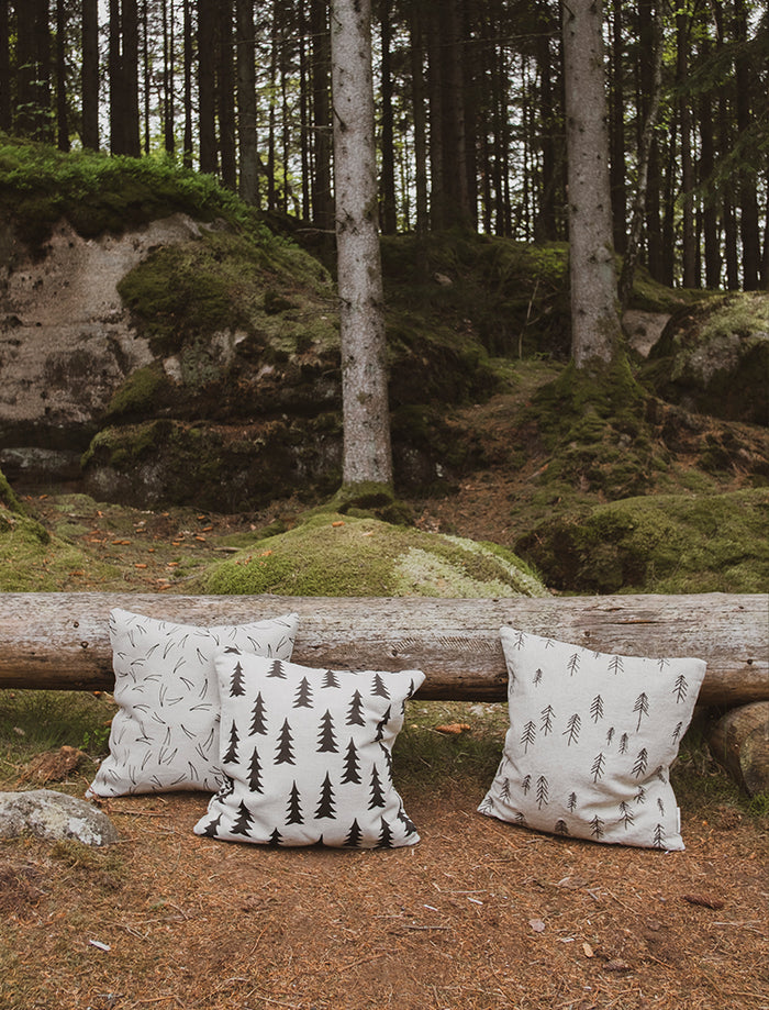 GRAN CUSHION COVER, BLACK