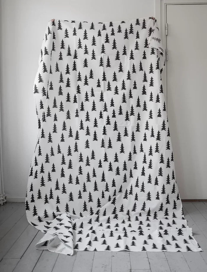 GRAN FABRIC BY THE METRE, BLACK