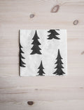 GRAN PAPER NAPKINS - Black