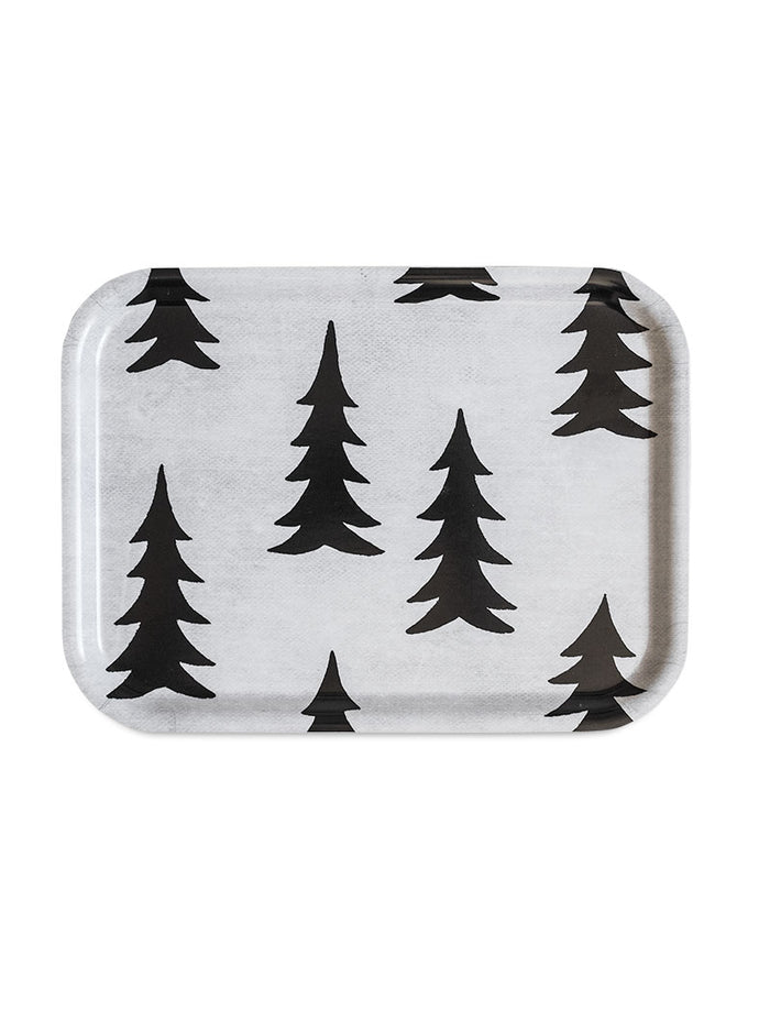 GRAN SMALL TRAY, WHITE/BLACK