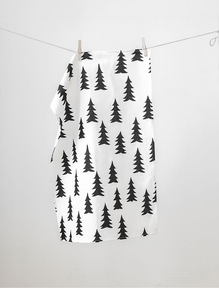 GRAN TEA TOWEL, BLACK
