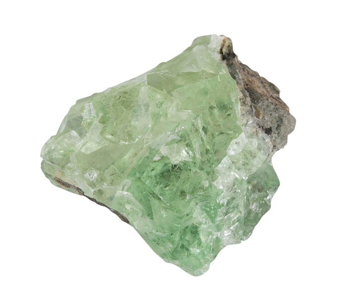 Green Cubic Fluorite Cluster