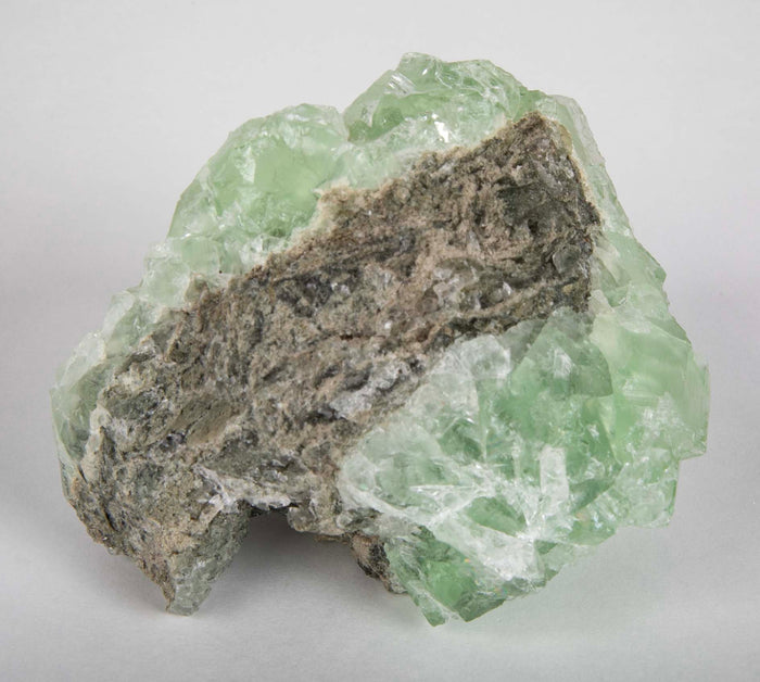 Green Cubic Fluorite Cluster