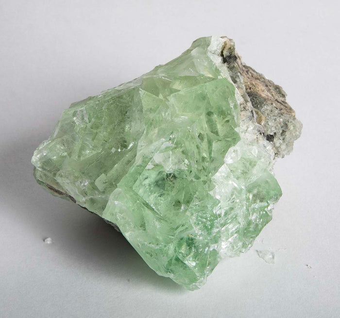 Green Cubic Fluorite Cluster
