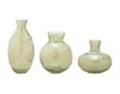 Green Glass Vase
