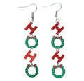 HoHo Wreath Earrings