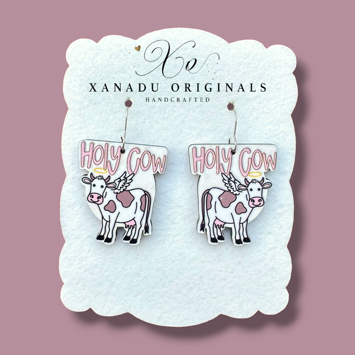 Holy Cow Dangle Earrings