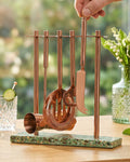 Barware Sets - Home Bar Tool Set & Stand
