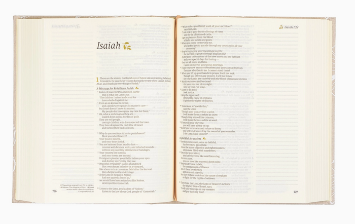Hosanna Revival NLT Notetaking Bible