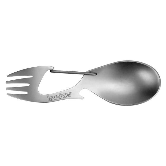 Kershaw Ration - Stainless Steel Spork Multi-Tool - 1140 - SNK/WTO - Home Office