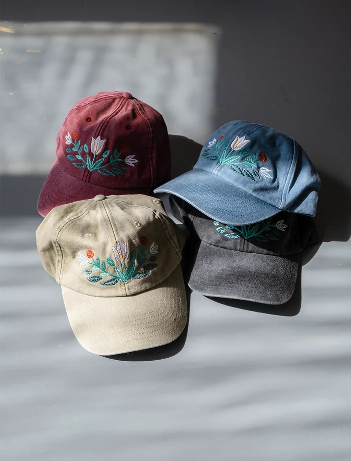 KURBITS CAP, WASHED - Vintage Light Denim