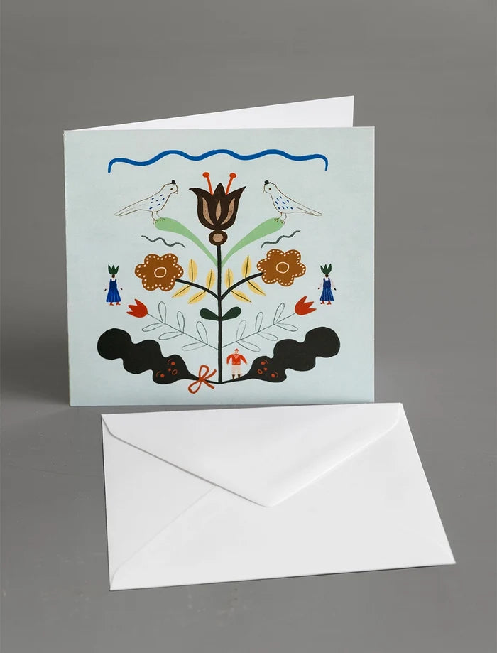 KURBITS FOLDED CARD E56 WITH ENVELOPE