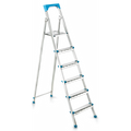 LADDERS - GI200 5+1 STEP | GALVANIZED FOLDING STEEL