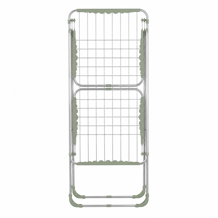 LAUNDRY DRYER - AVRORA WHITE | FOLDABLE 2-WING STEEL