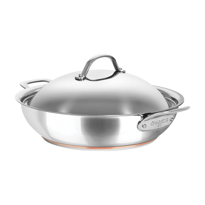 Le Cuivre 32cm/5.6L Chef Pan with 2 Side Handles