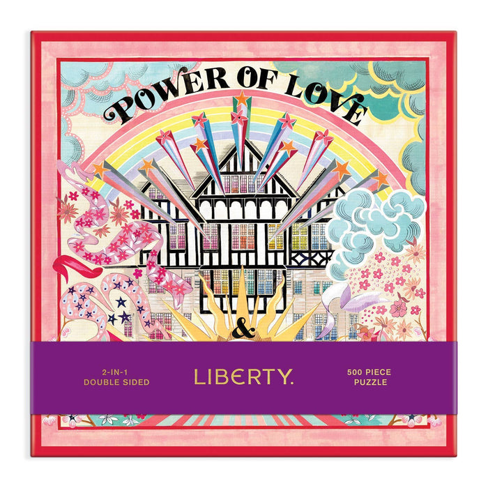 Liberty Power of Love 500 Piece Two-Sided Puzzle with Shapes