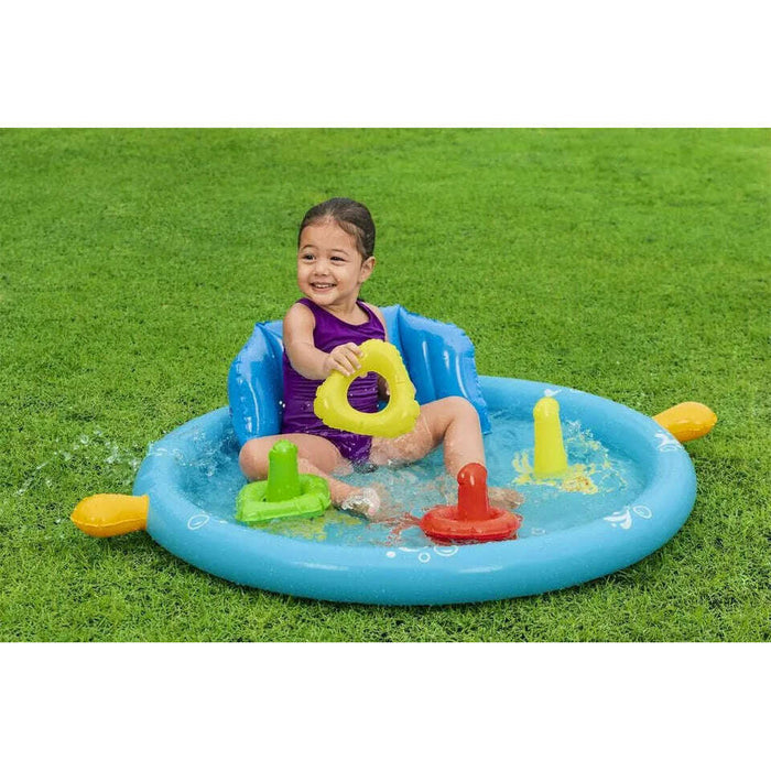 Lil' SeaShapes Baby Pool 115x89x76cm Kids Inflatables Lil' SeaShapes Baby Pool 115x89x76cm Lil' SeaShapes Baby Pool 115x89x76cm Bestway