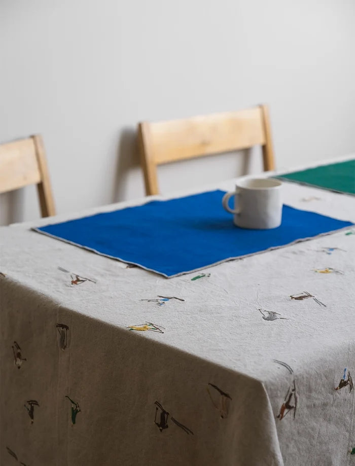 LINEN PLACEMAT, BLUE