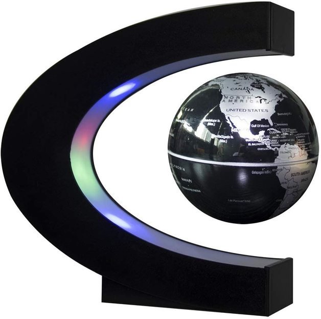 MAGNETIC LEVITATION FLOATING GLOBE - iamlazy.store