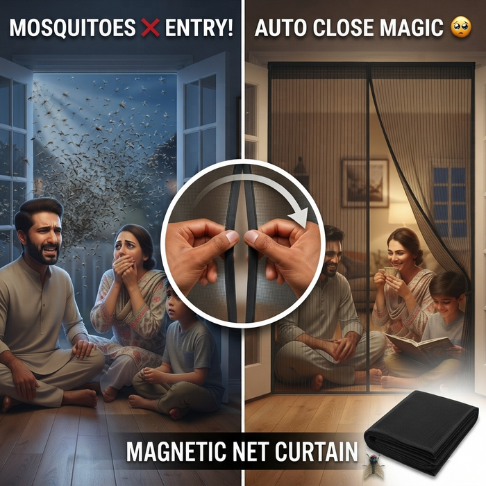 Magnetic Net Curtain