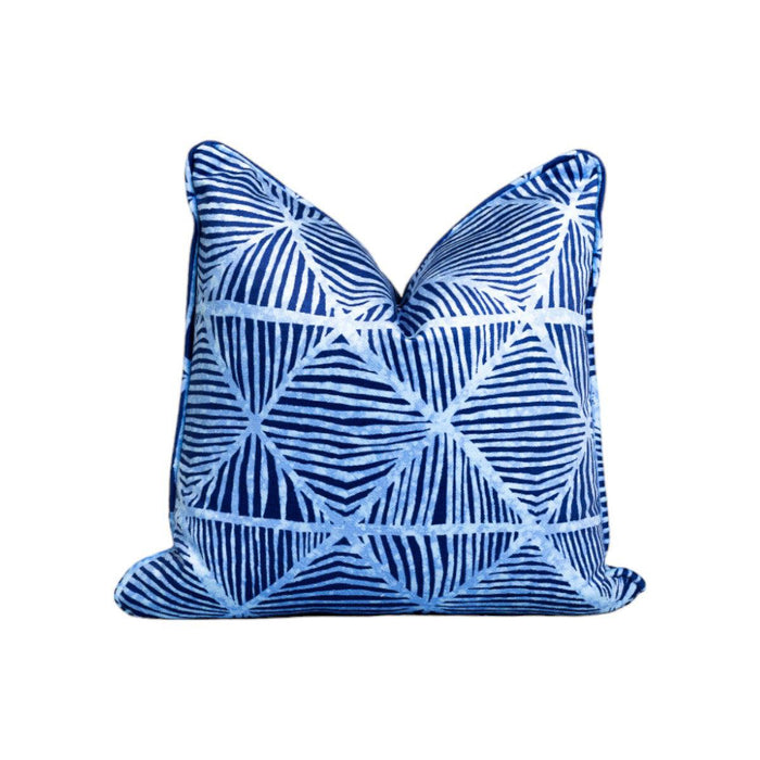 Mali Larkspur Blue | Throw Pillow