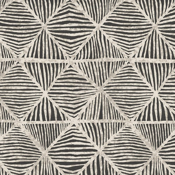 Mali Onyx  Black Throw Pillow