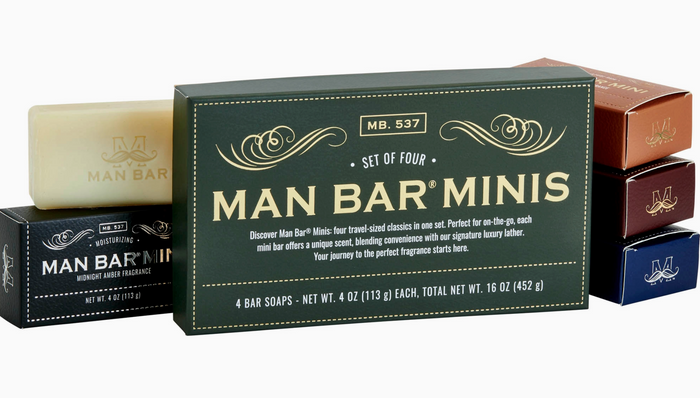 Man Bar Mini 4 pc. Gift Set